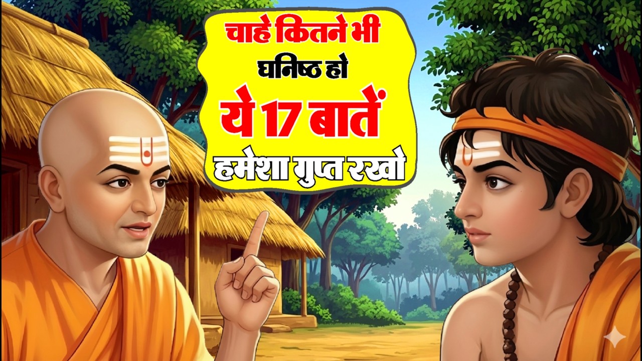 ये 17 बातें कभी मत बताओ | चाणक्य के 17 गुप्त नियम | Chanakya niti
