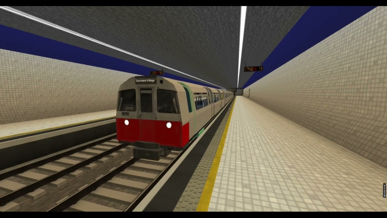 Trains At Tarnmere Low Level. Including My New 1973 Stock And 1983 Stock In Minecraft Mtr Mod