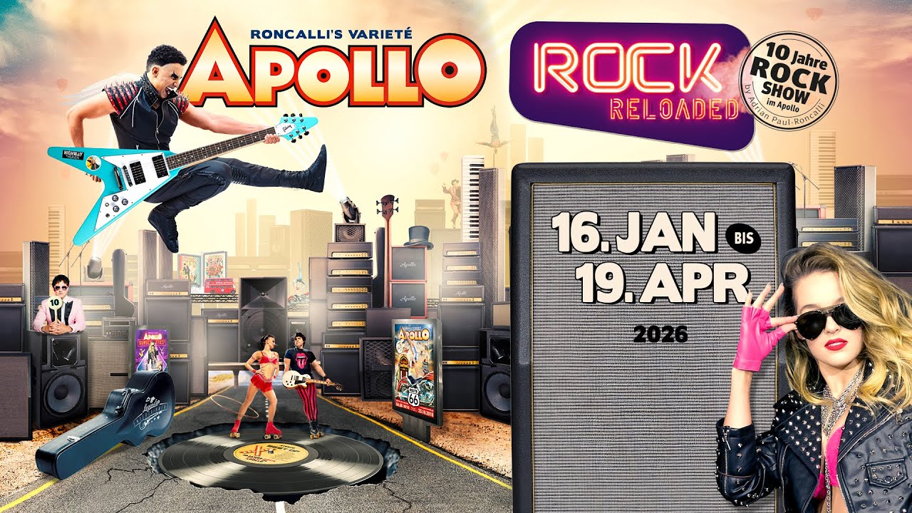 ROCK RELOADED &ndash; 10 Jahre Rockshow im Apollo