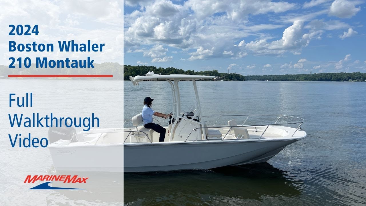 2024 Boston Whaler 210 Montauk | MarineMax Lake Wylie