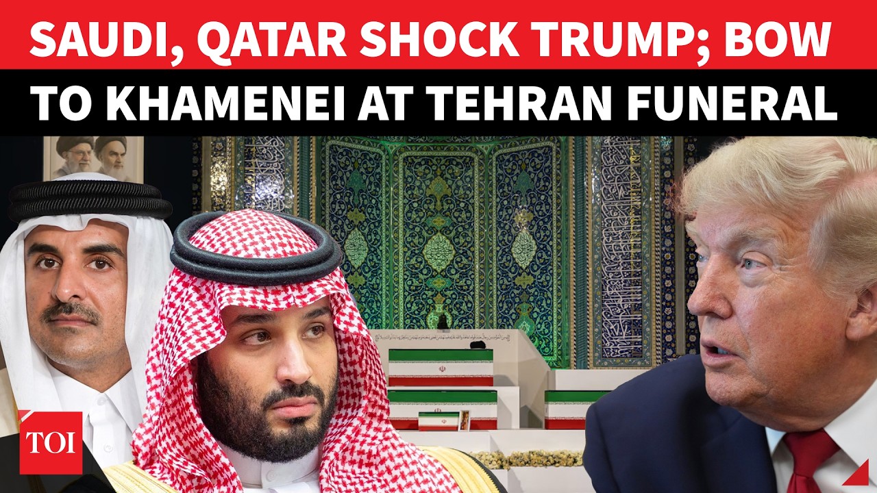 MBS&rsquo; &lsquo;Stunning Betrayal&rsquo; To Trump; Saudi, Qatar, Other US Allies Join Iran For Khamenei Funeral