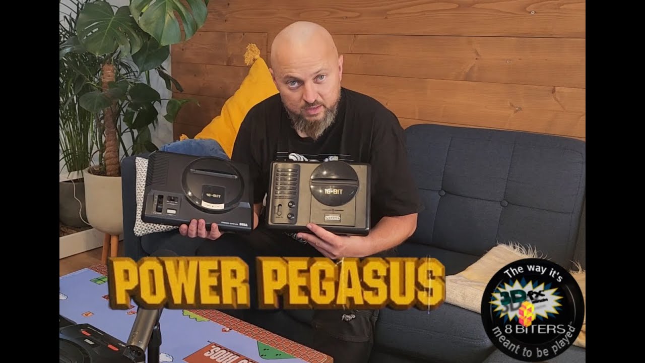 Czy do Pegasusa można podpiąć napęd CD? Trochę można i nawet trochę działa! Power Pegasus - 16bit