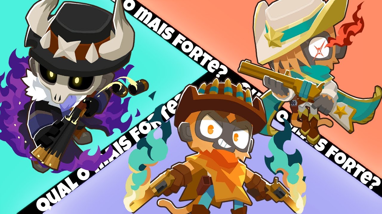PISTOLEIRO QUAL O MAIS FORTE? DESPERADO - BTD6