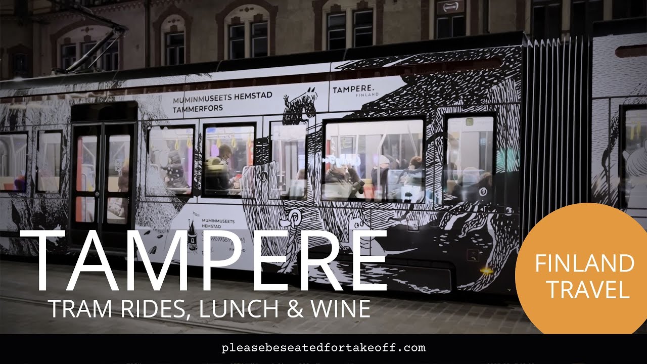 The Best Public Transit in FINLAND | Riding TAMPERE trams as a local