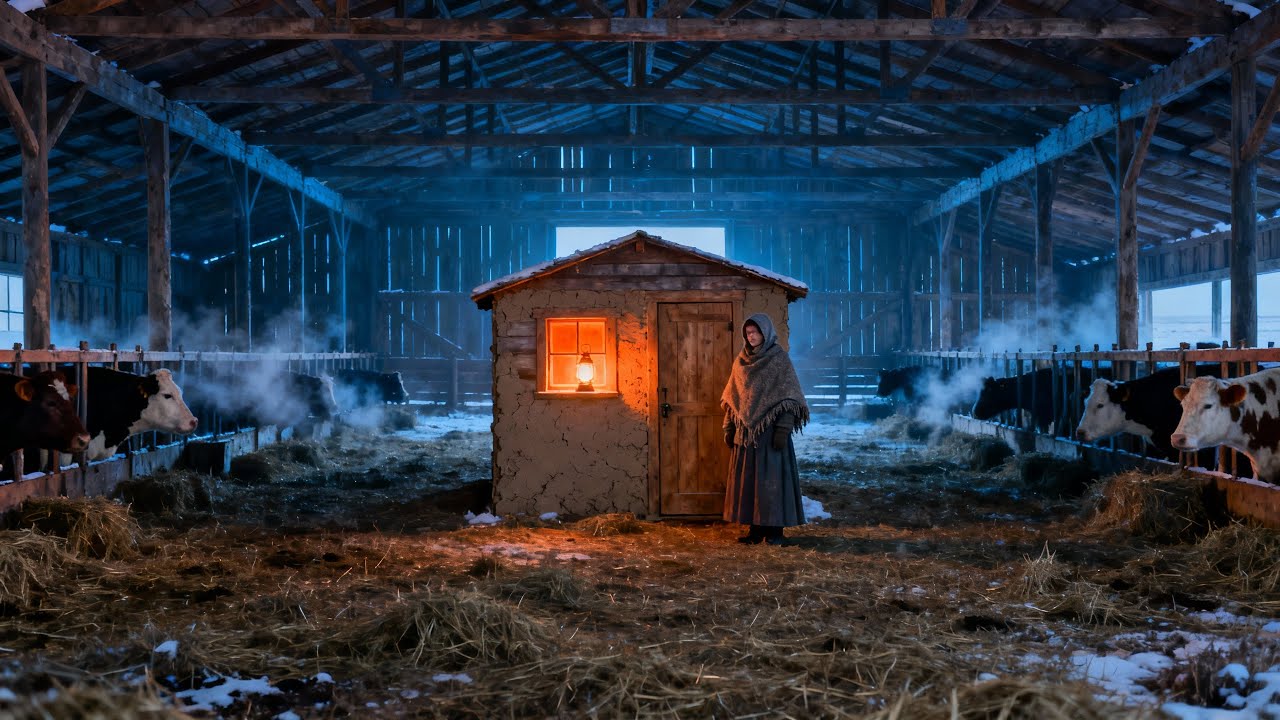 Nobody Believed Her When She Insulated the Cabin Inside Her Barn   Until Temperatures Dropped 30°F