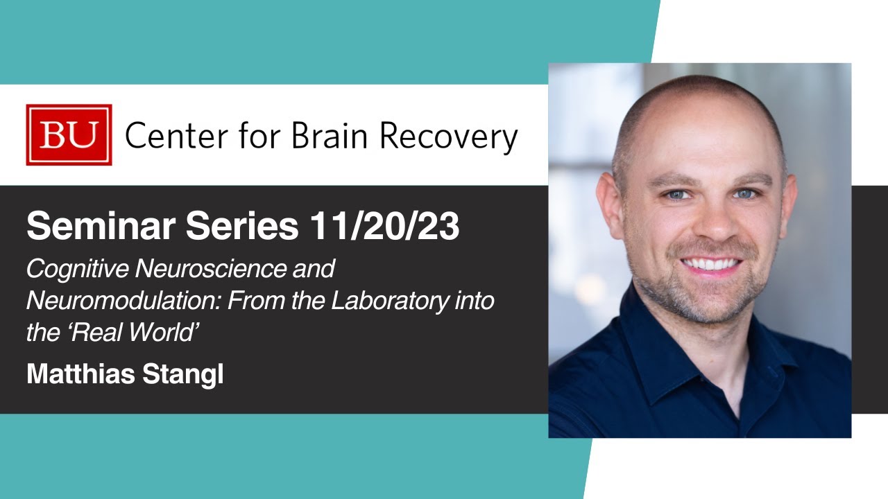 CBR Seminar Series, Matthias Stangl 11/20/23