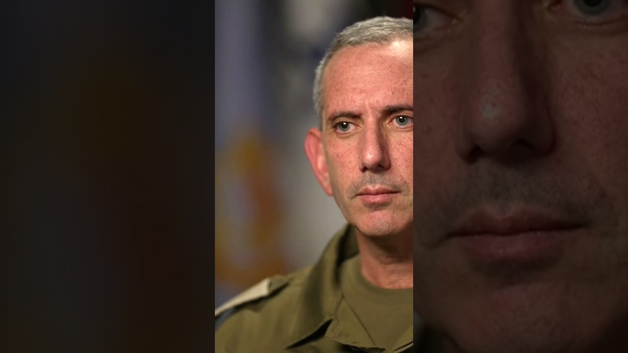 Israel&rsquo;s military spokesman says goal is to destroy Hamas, bring hostages home #shorts