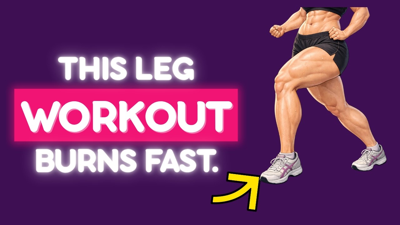 This 5 Minute Leg Home Workout Will Burn 🔥 | Thigh Thursday