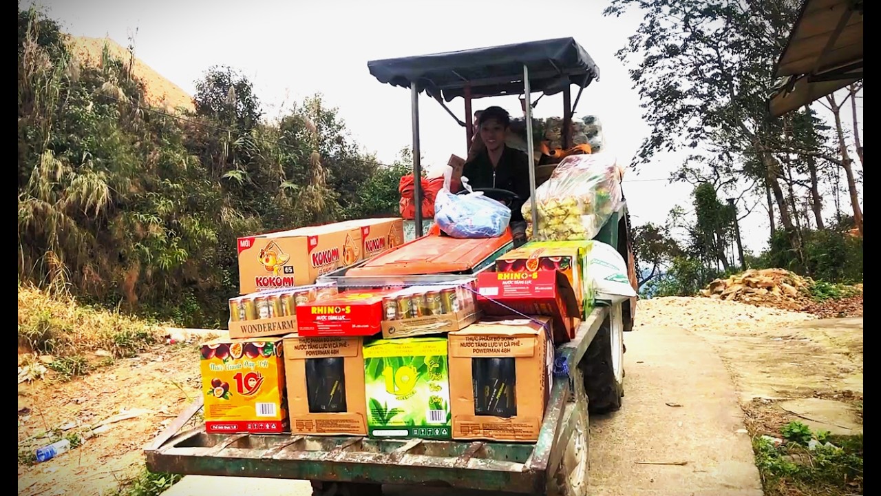 Giang tây bắc. cùng người vùng cao sắm tiết bằng xe máy cày và ngắm cảnh đồi núi ruông bâc thang