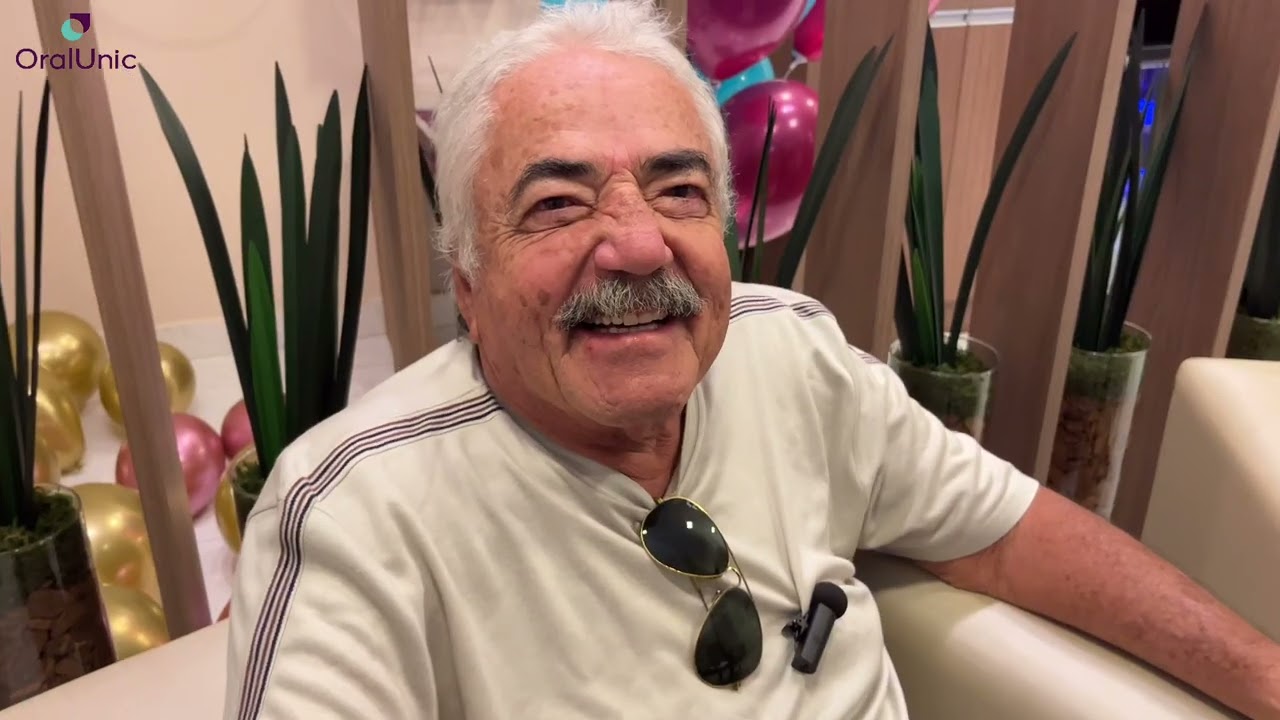 FAÇA COM O SR. LUIZ E RECONQUISTE SEUS DENTES FIXOS NA ORAL UNIC DE MACEIÓ!