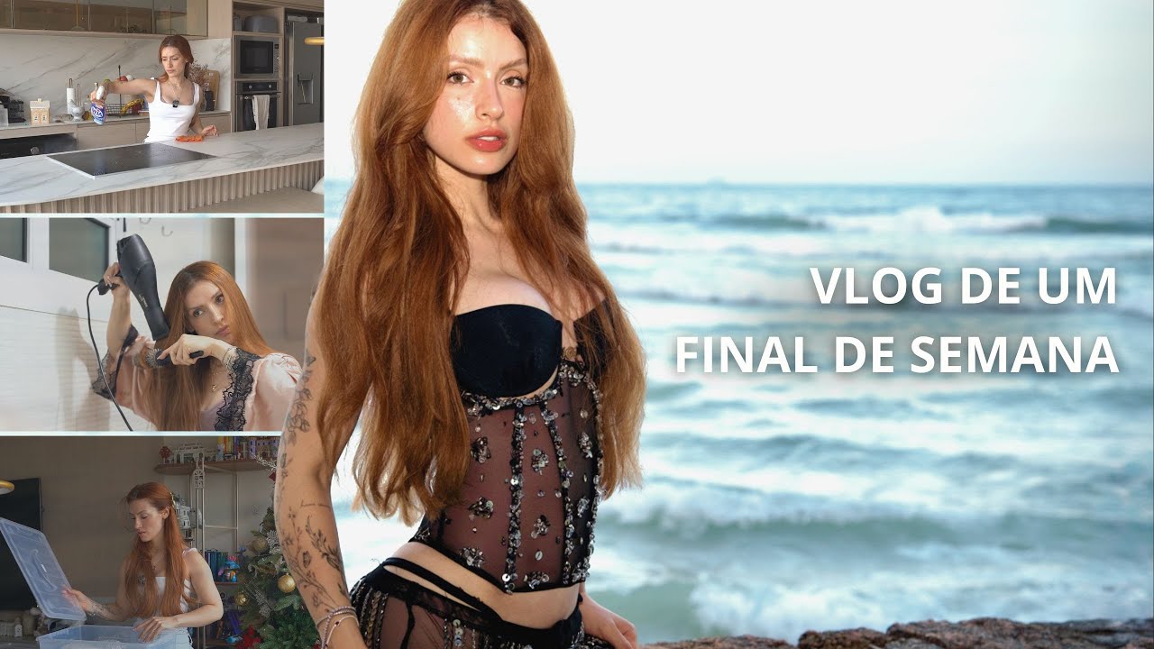Vlog de um fim de semana | Praia, desmontando a arvore de natal e faxina