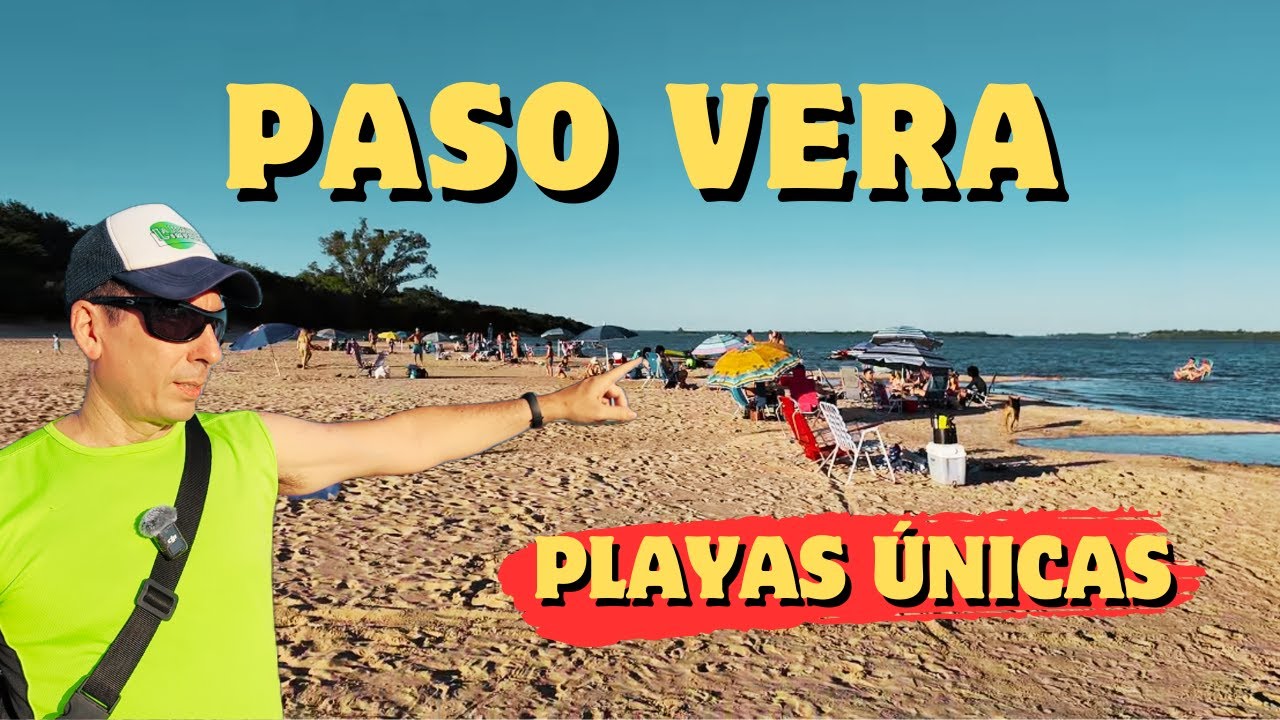 PLAYAS y CAMPING en PASO VERA y BANCO PELAY 🌞 Arenales únicos sobre el RÍO URUGUAY 🇦🇷