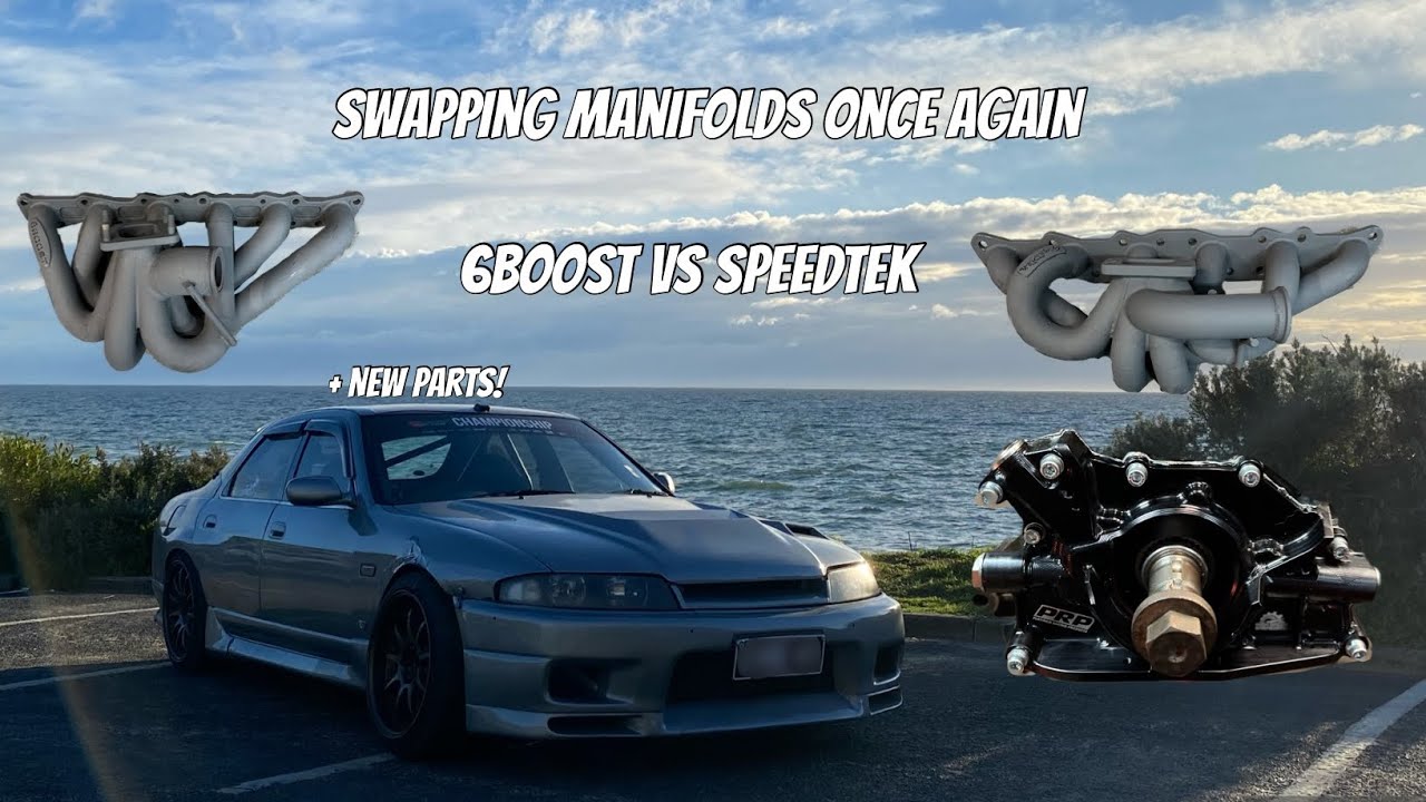 6boost против коллектора Speedtek | Дрифт-кар RB25 R33 получает новые детали