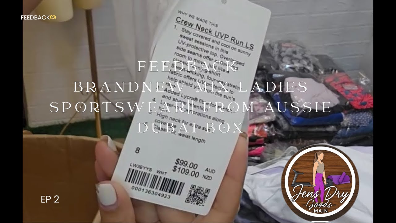 Sulit ba? Brand New Mix Ladies Sportswear | Aussie Dubai Box Unboxing || Feedback