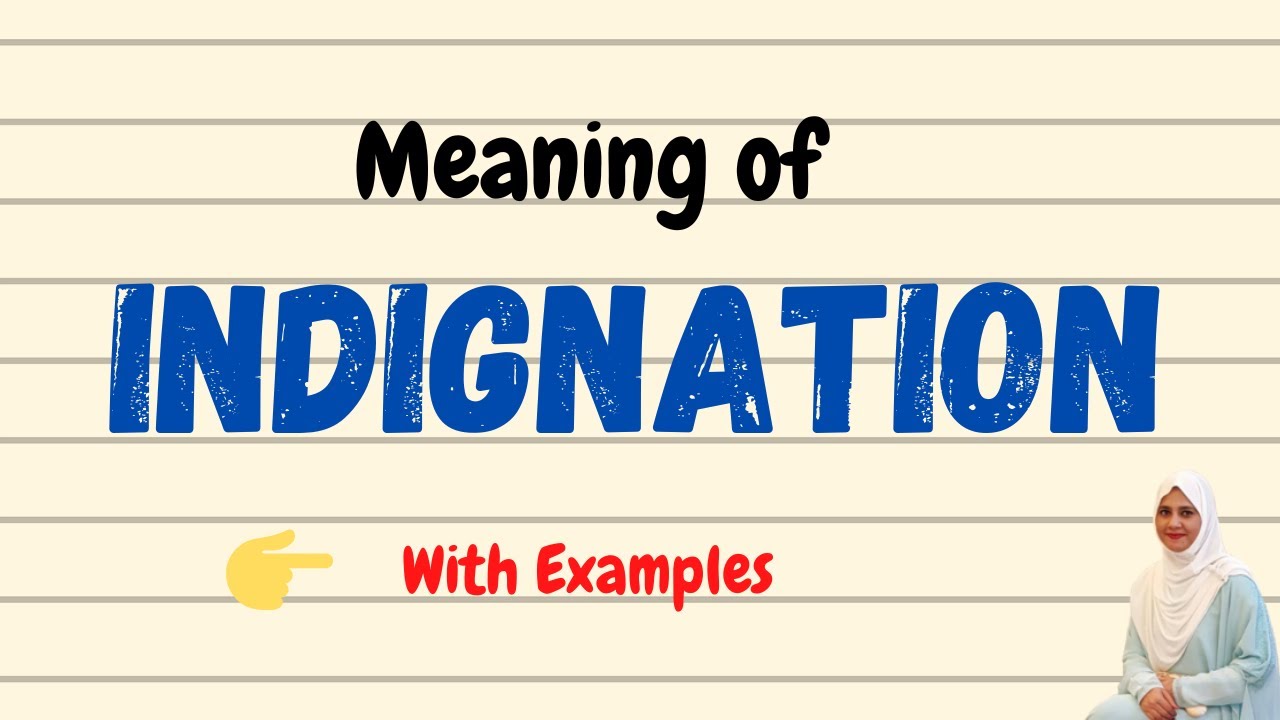 Daily vocabulary | Indignation Meaning | Vocabgram