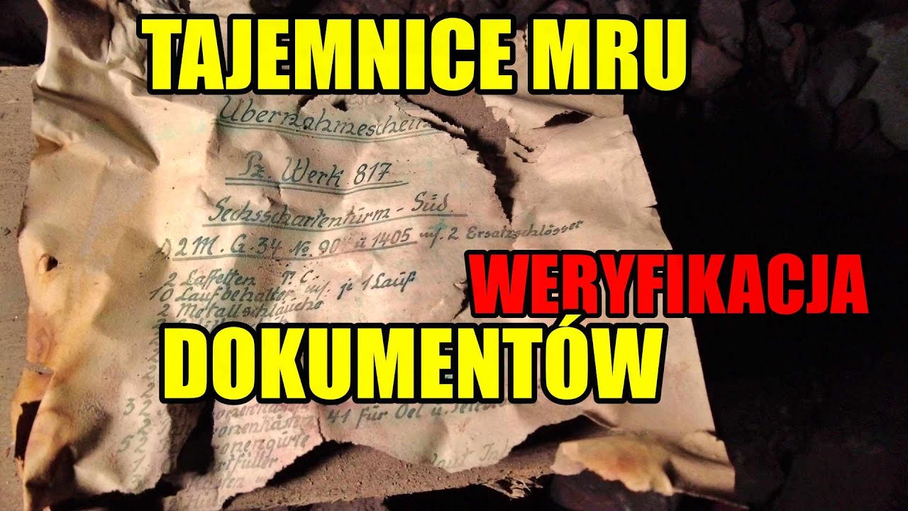 TAJEMNICE MRU - WERYFIKACJA DOKUMENTÓW Z KOSZAR!