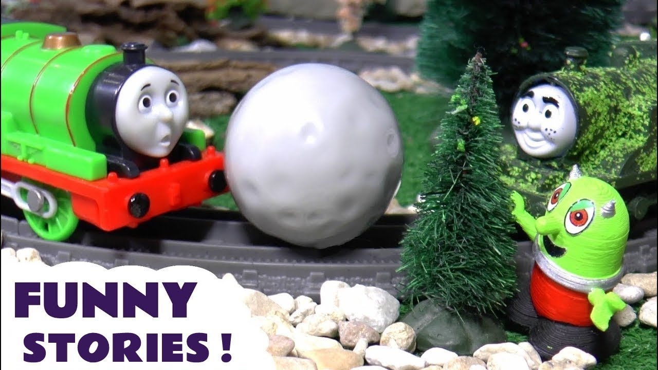 Thomas and Friends Stories with Toy Train Tom Moss and Rascal Funling