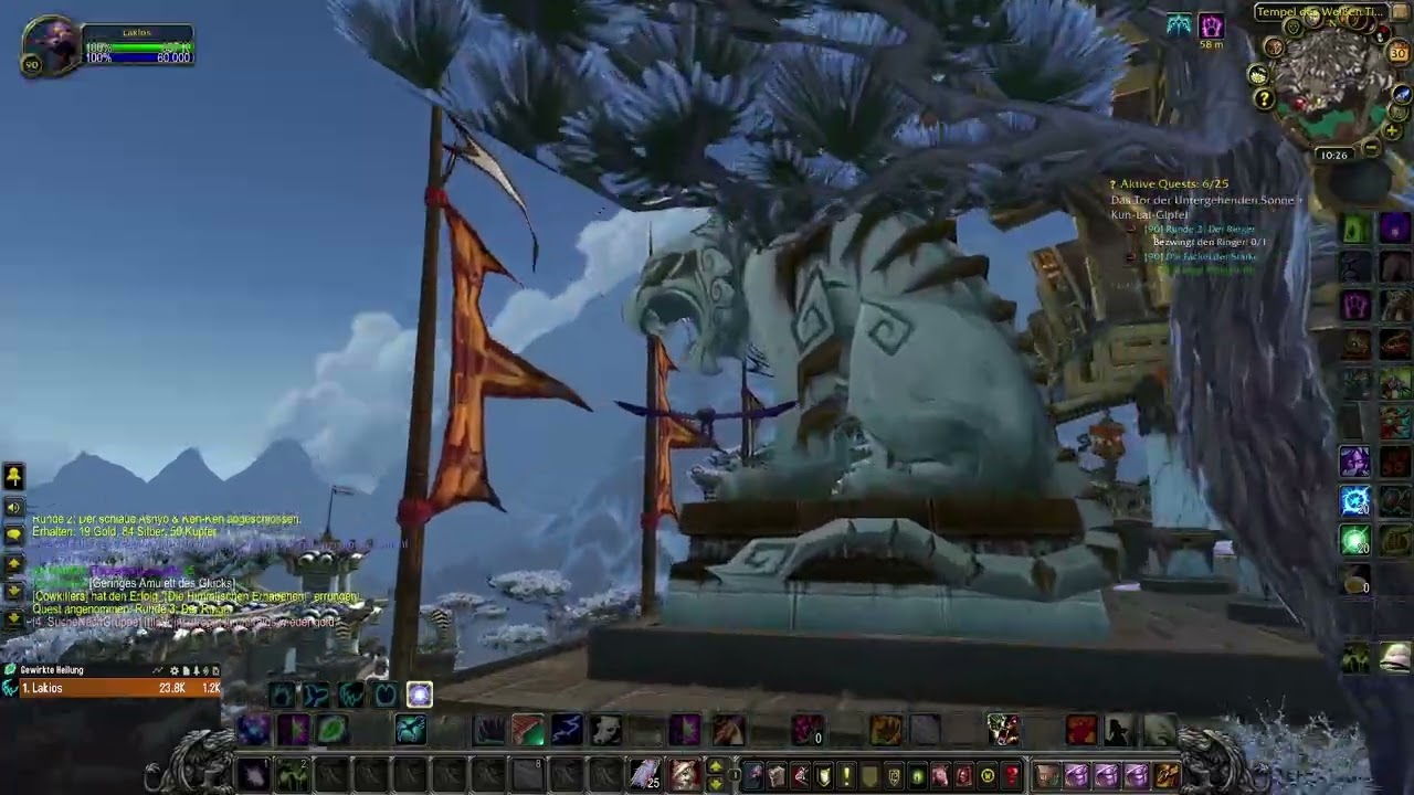World of Warcraft MoP Classic [Deutsch] #1049 - Himmlischen Erhabenen: Tempel des Weißen Tigers