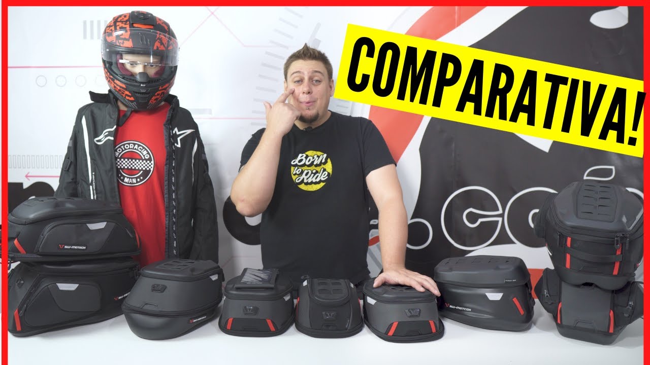 COMPARAMOS TODAS las bolsas de depósito PRO de SW Motech //Nilmoto