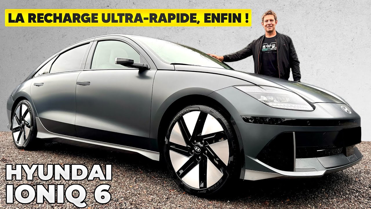 Essai Hyundai Ioniq 6 – La recharge ultra-rapide est ENFIN arrivée !