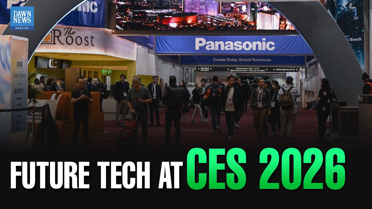 CES 2026 Opens in Las Vegas with AI in the Spotlight | Future Tech | Dawn News English
