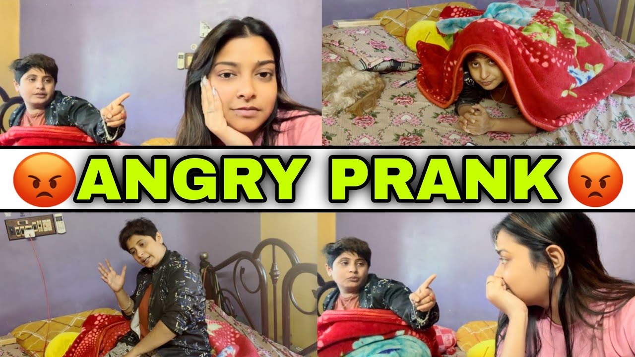 ANGRY 😡 PRANK On My Boyfriend 🤣 Revenge Complete 👍 #prank #prankvideo 
