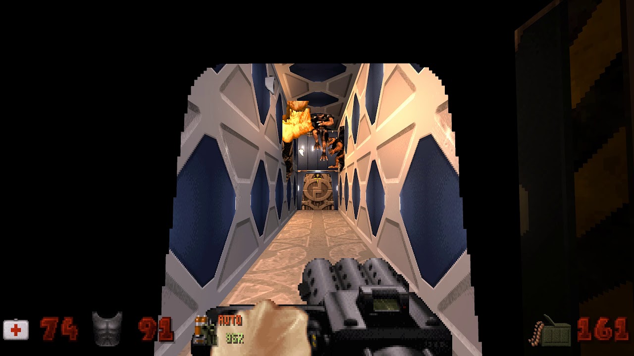 Duke Nukem 3D - E2L8 Dark Side - All Secrets UHD 4K