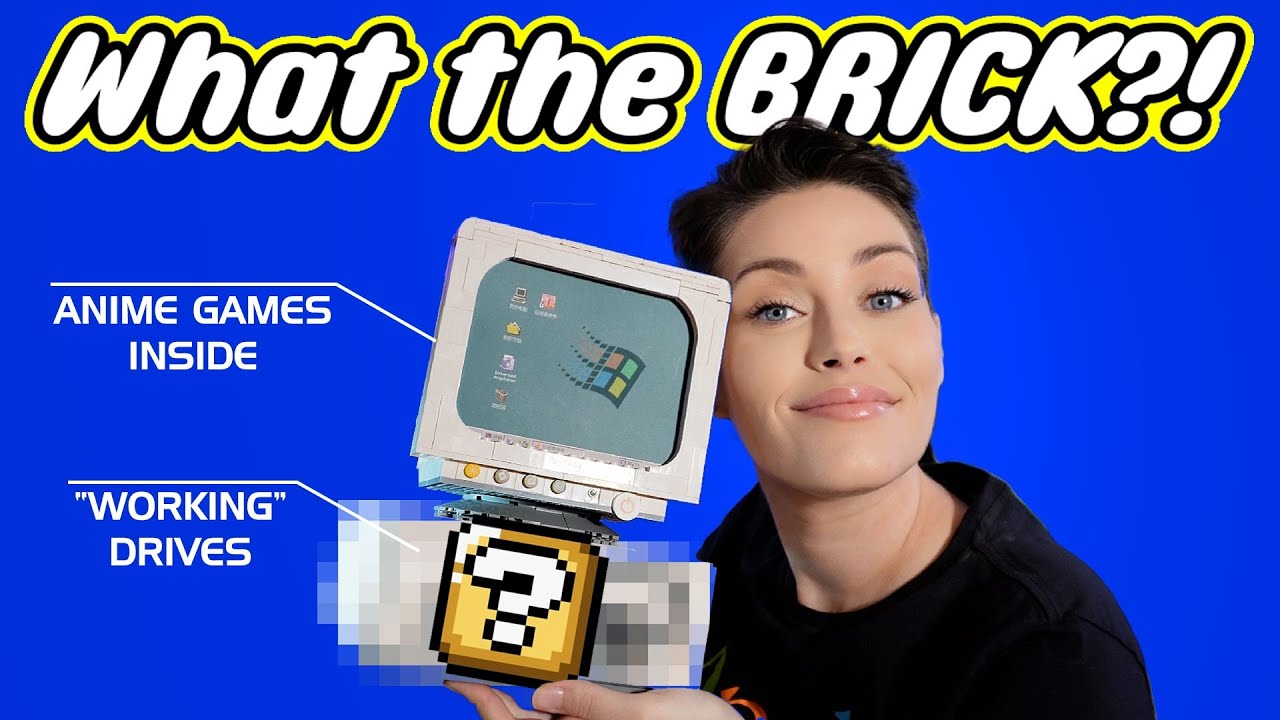 Создаём ностальгию: создаём фэнтезийный ПК 90-х из пластиковых кубиков