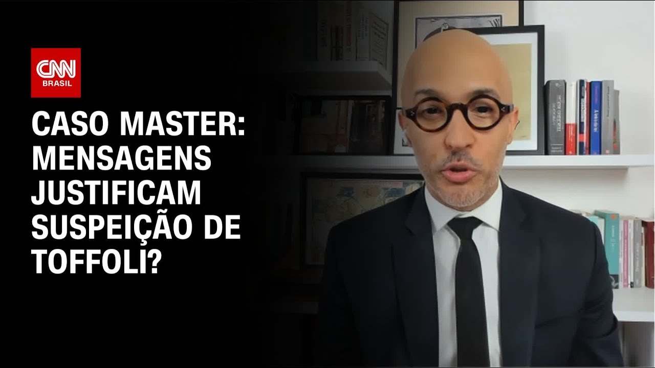 Alessandro Soares analisa se mensagens de Vorcaro justificam suspeição de Toffoli | CNN NOVO DIA