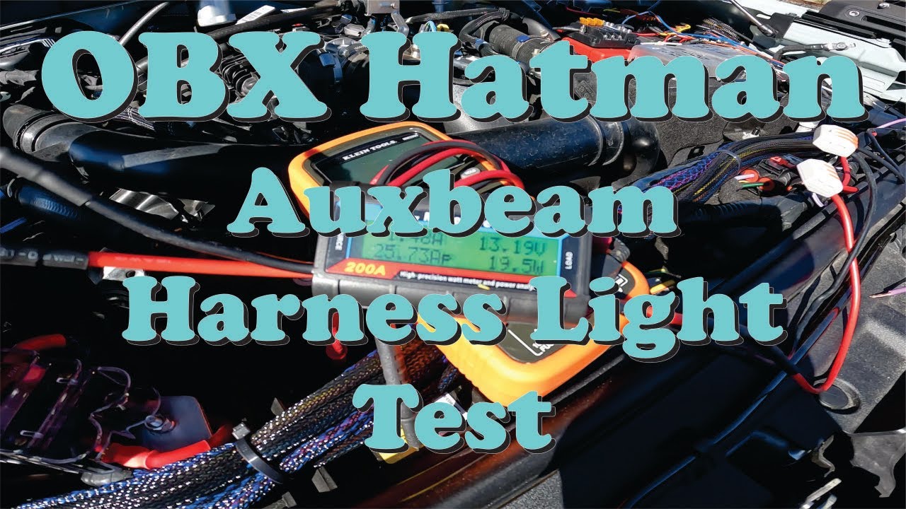 Auxbeam Harness Comparison Amp Test vs. Self made circuit.