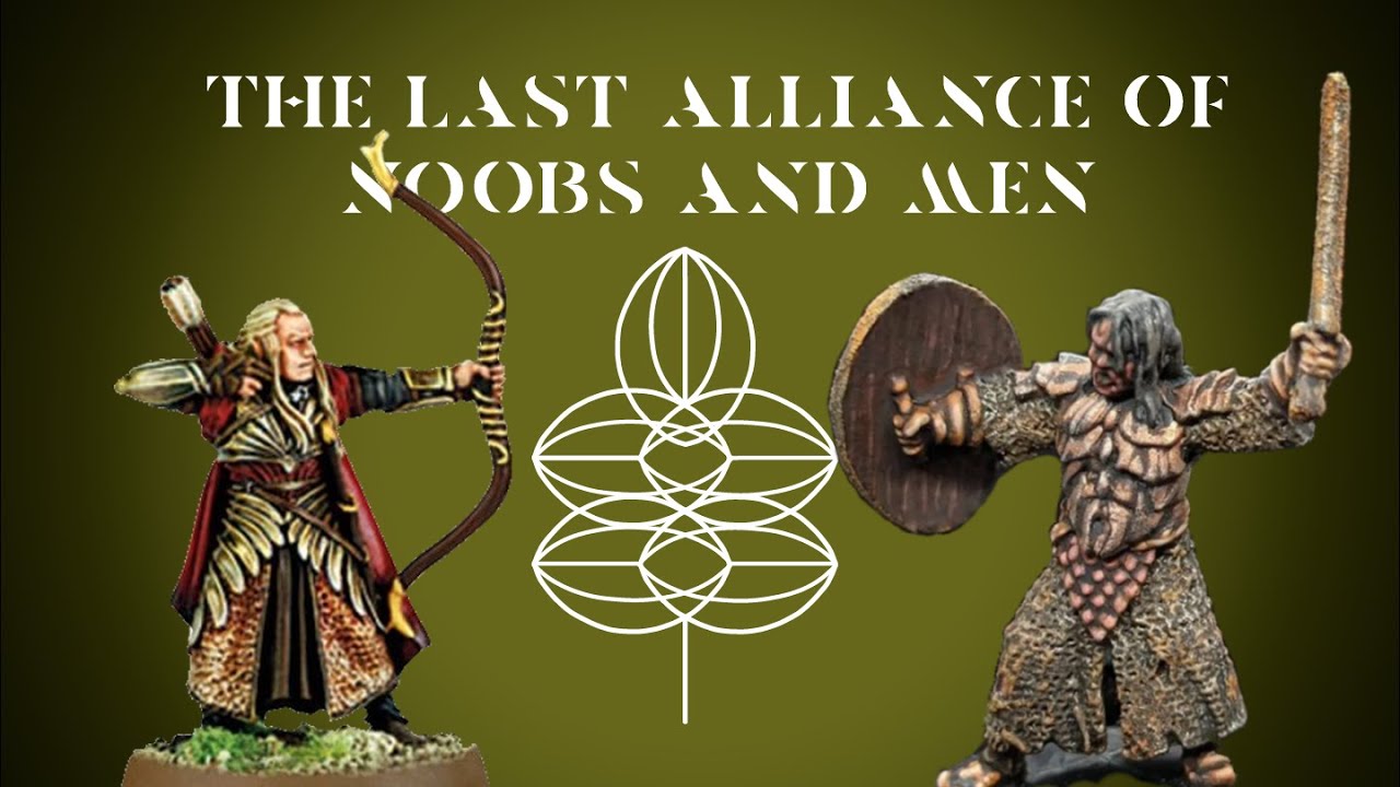500pt MESBG Battle Report ~ Lothlorien vs Shagrat's Scouts