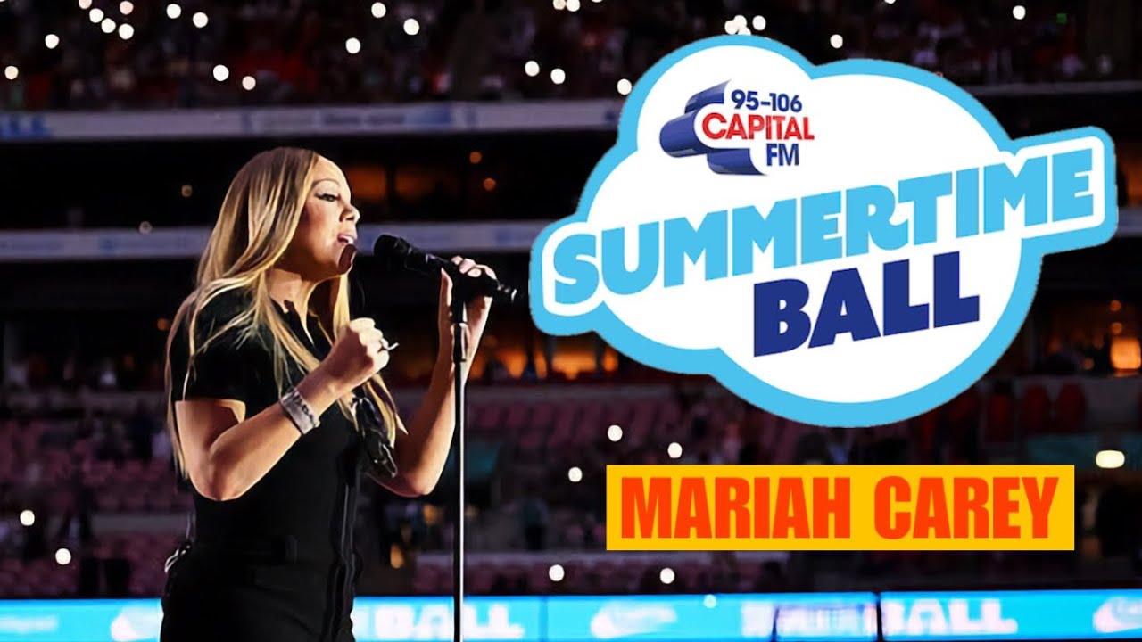 Mariah Carey - Always Be My Baby LIVE at Summertime Ball London 2025 HD