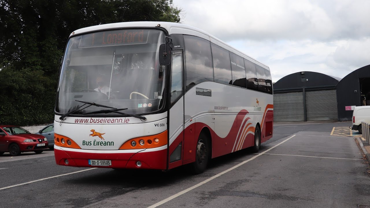 A Ride On Bus Éireann Volvo B12B Caetano Enigma (VC328) on route 119 to Barry/Abbeyshrule