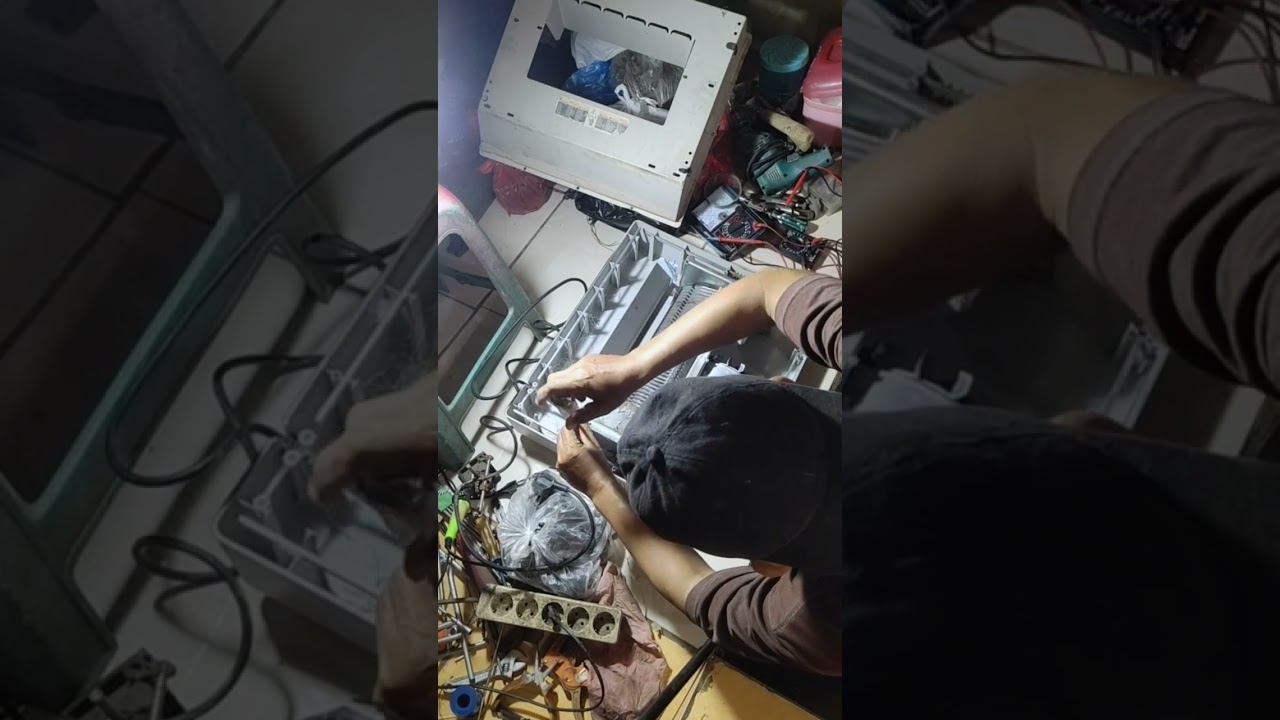 Mengecek dan memperbaiki mesin shredder...part.1 #shredderpaper #machine #longvideo #jangkauanluas 