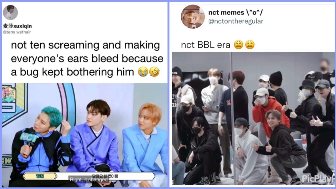 nct vines cause their behind the scenes are always chaotic