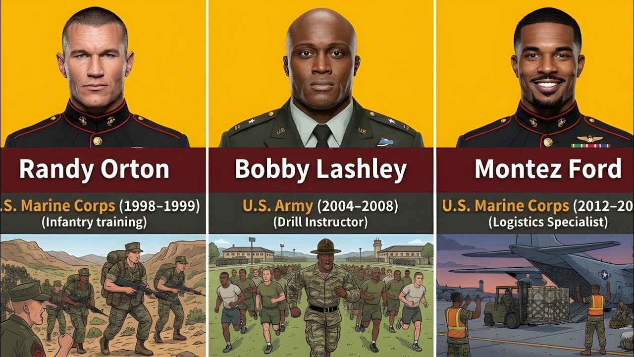 WWE Wrestlers You Didn’t Know Served in the Military