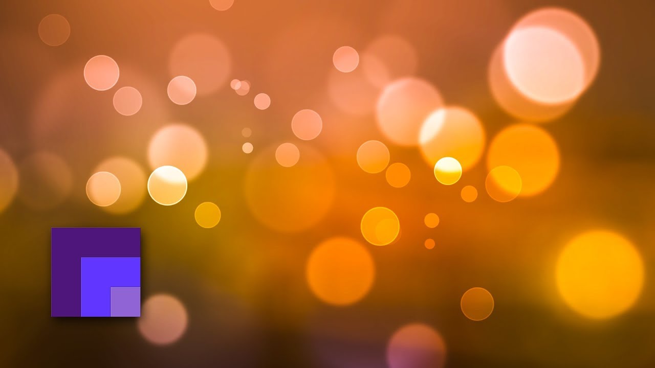 Photoshop CS6 - Create a Custom Glowing Light Bokeh Brush and Wallpaper