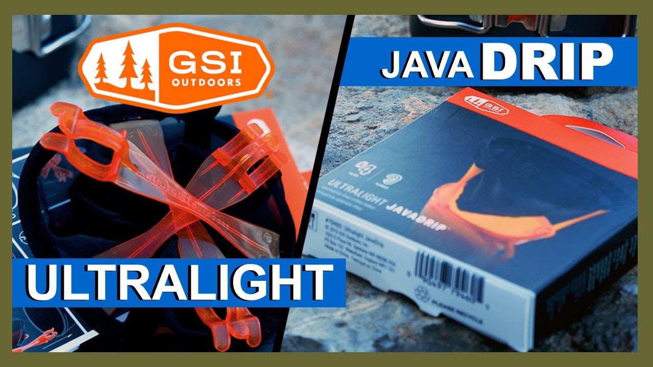 ULTRALIGHT JAVA DRIP | GSI OUTDOORS