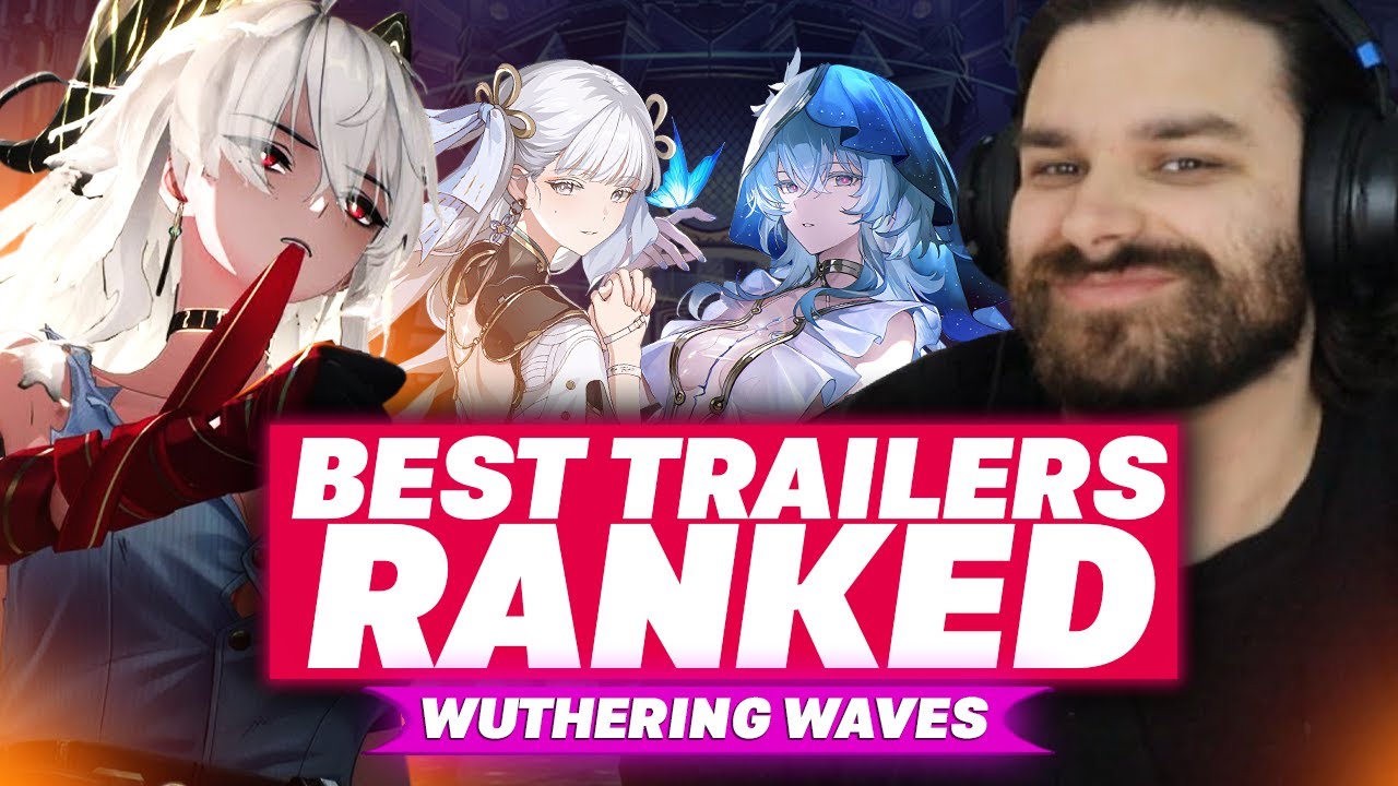 THE BEST TRAILERS IN GACHA! Wuthering Waves All Resonator Showcase Reactions