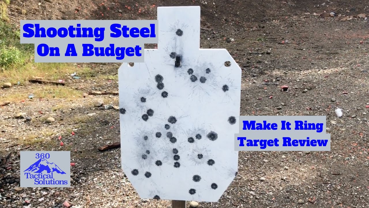 Shooting Steel On A Budget - Make It Ring Target Review