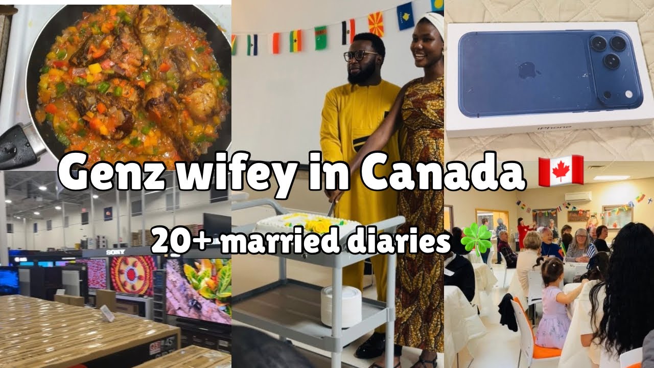 Vlog: I got the latest IPhone 🍃| cultural dinner in church | Hubby made me cry 😭 