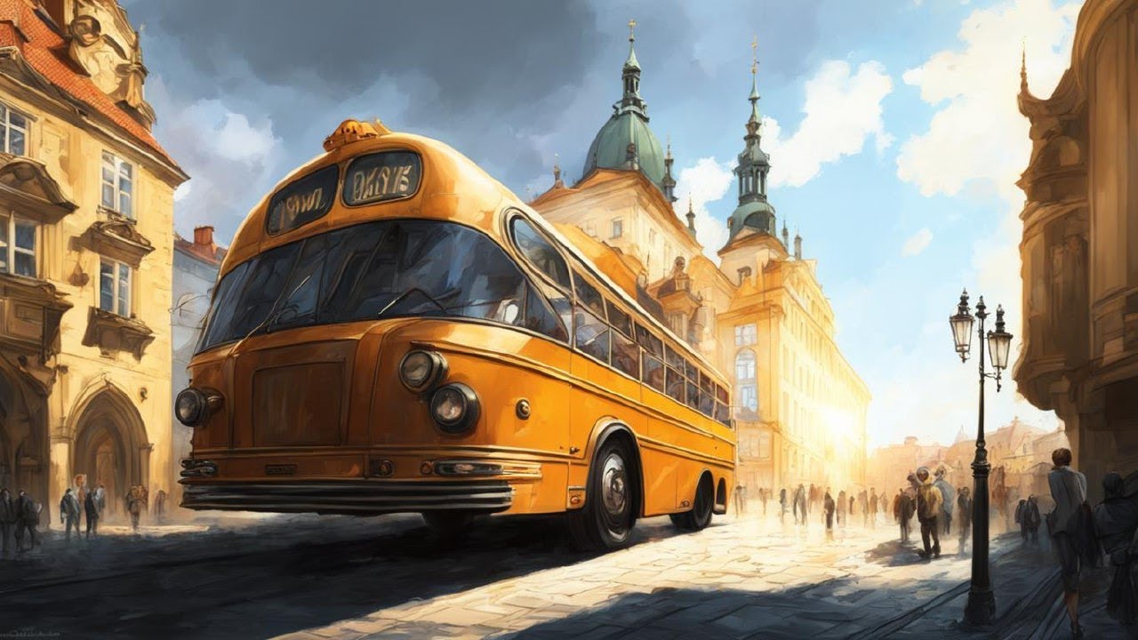 196 BUS | LINKA | PRAHA | SMÍCHOVSKÉ NÁDRAŽÍ -  KLOBOUČNICKÁ | FULL SPEED