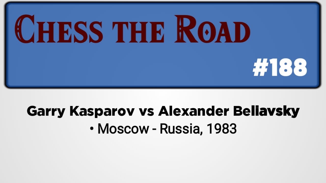 Garry Kasparov vs Alexander Beliavsky • Moscow - Russia, 1983