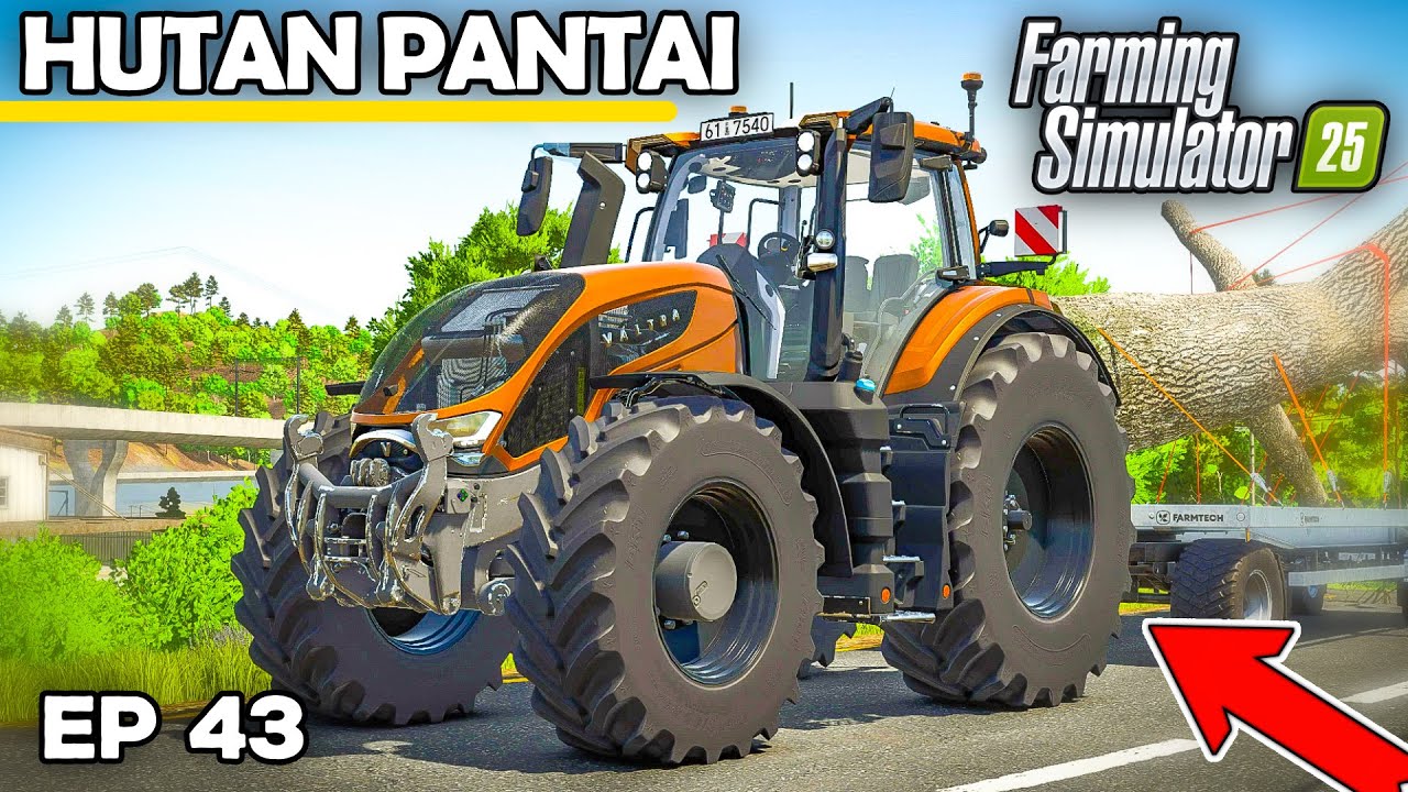 НЕ МОГУ ПОВЕРИТЬ, ЧТО Я КУПИЛ ЭТОТ ТРАКТОР! | Farming Simulator 25 - Hutan Pantai | Эпизод 43
