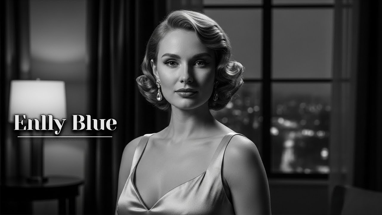 Enlly Blue - Midnight Streets | 1950s Soul Blues (Lonely Road Blues, Sax & Heartfelt Vocals)