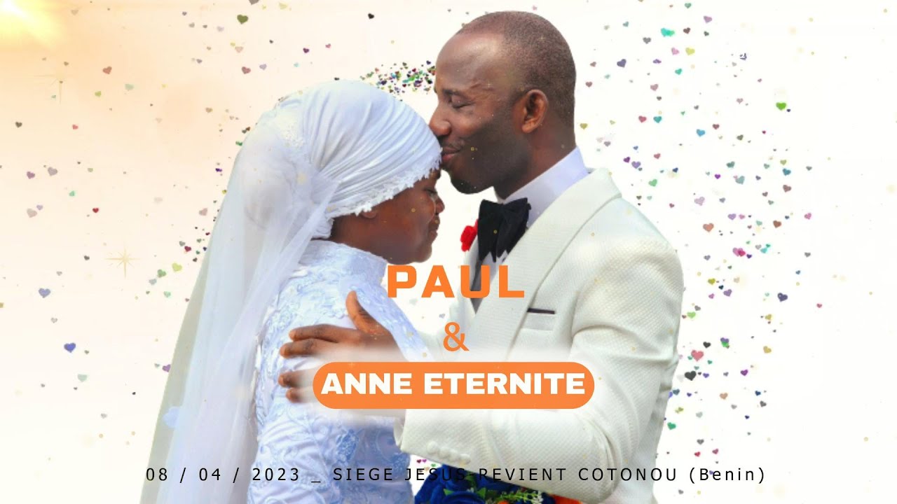 💛🧡💜LES IMAGES RARE DE LA CONSÉCRATION DU COUPLE PAUL & ANNE ETERNITE/ JESUS-REVIENT