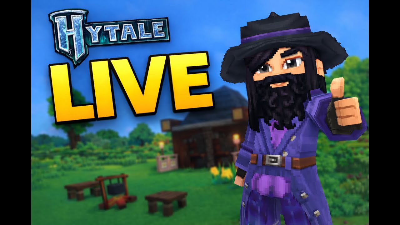 Jogando HYTALE Livezinha