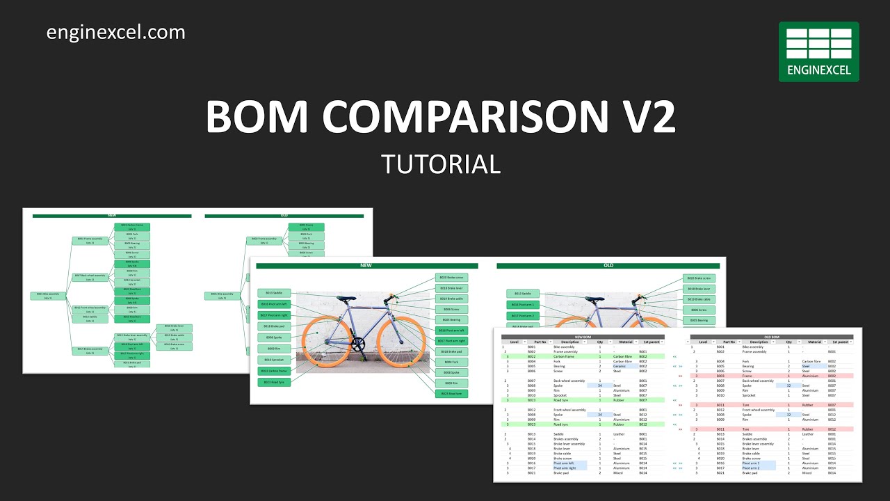 BOM comparison v2 | Tutorial