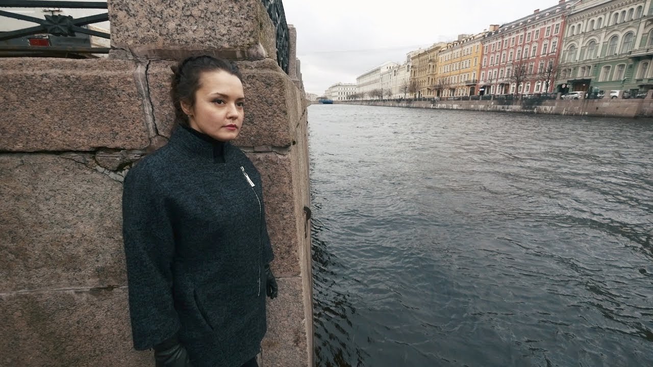 First Walk with Liana in St. Petersburg, Russia