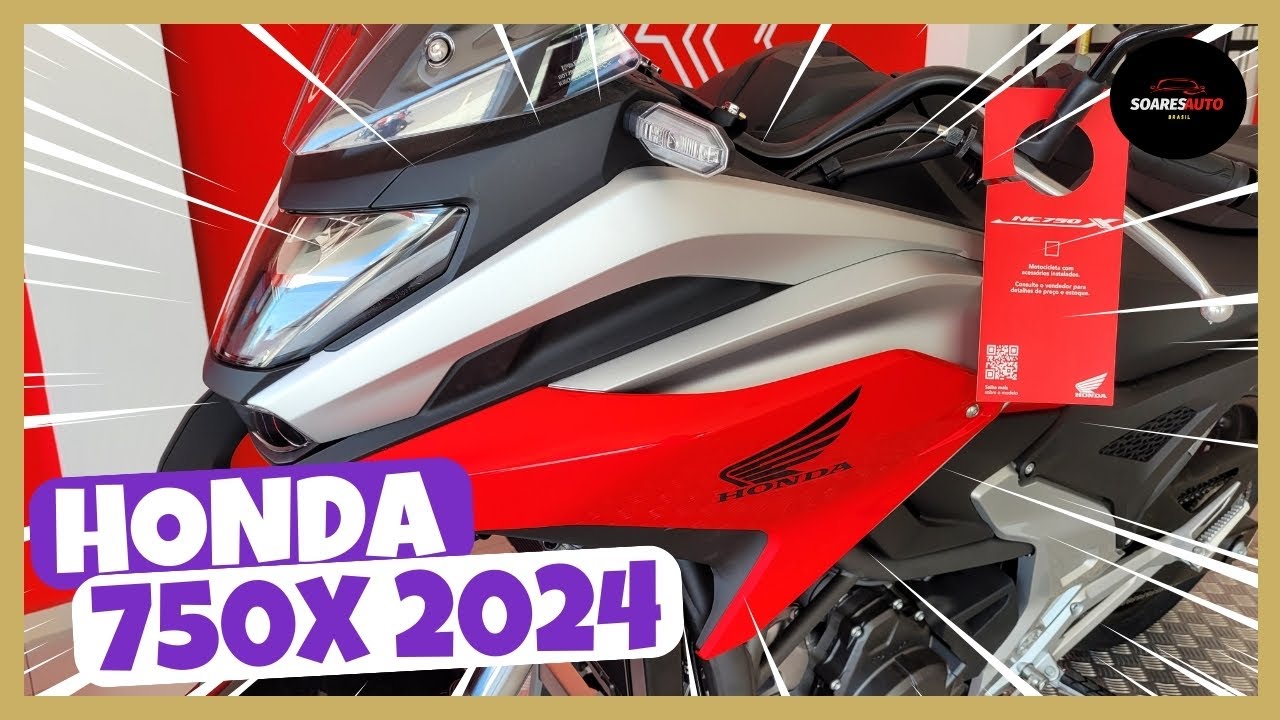 Nova Honda NC 750X 2024 | Uma Crossover POTENTE, CONFORTÁVEL E CHEIA DE TECNOLOGIAS!